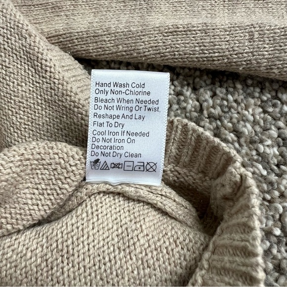 Coldwater Creek Cream Embroidered Bird Floral Top Button Cardigan Sweater, 3X - Picture 9 of 11